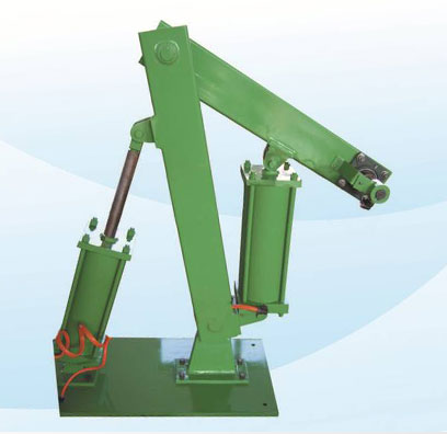 摆臂实心胎成型机